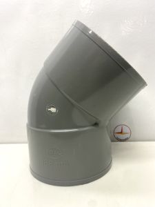 Lơi 168 nhựa PVC Bình Minh (45o ElBow)_L168M