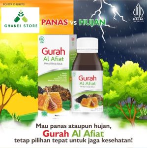 Madu Sirup Gurah Al Afiat Obat Herbal Ampuh Mengatasi Flu Batuk Berdahak Berkepanjangan BPOM Halal