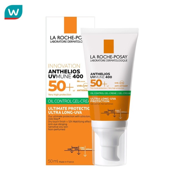 La Roche Posay Anthelios Xl Dry Touch Gel Cream Spf50 Uv 50ml ครีมกัน