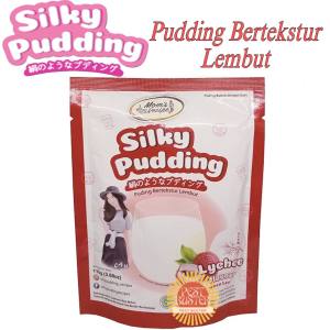 SILKY PUDING Rasa Lychee Leci Soft Pudding Puyo 110G Moms Recipe