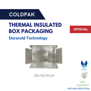 COLDPAK Thermal Insulated Box Makanan Tahan Packaging Frozen Food Cooler Box