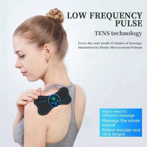 Leg Massager Electromagnetic Wave Muscle Massager Relaxation Smart Body Massager Electric Cervical Massager Pain Relief Neck Massager Back Massager