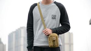 UNI ACE Outdoor Belt Pouch 900D Mini Waist Bag MOLLE EDC Phone Bag Crossbody Backpack Accessory Gear