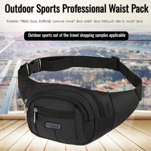 Largecapacity sports fanny pack waterproof business bag multifunctional waterproof fanny pack