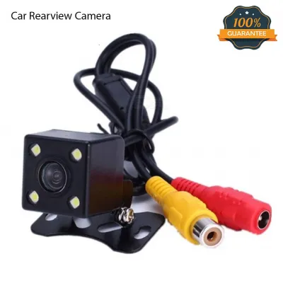 Car Rear View Reverse Backup Parking HD Camera - Black