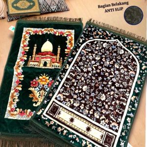 Sajadah Busa Quilting Motif Turki Bahan Tebal Lembut Empuk Ukuran Besar Nyaman Digunakan