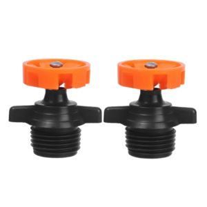 4PCS 360 Degree Fully Automatic Rotating Nozzle Sprinkler Head Irrigation Nozzle Suitable for Garden Park Lawn Flower Vegetable Irrigation