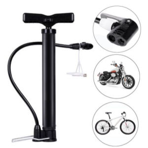 120Psi High Pressure Bike Pump Balls With Base Bicycle Pump Manual Air Pump Mountain Bikes Air Inflator