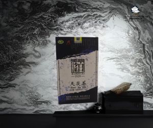 天福茶 安化白沙溪1939年黑茶 黑茶金花茶砖 1kg TIAN FU CHA Anhua Baishaxi 1939 Dark Tea Black Tea Gold Flower Tea Brick 1kg
