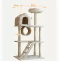 NHÀ CÂY CHO MÈO BẰNG GỖ - CATTREE TRỤ CÀO MÓNG CHO MÈO - NHÀ MÈO 4 MÙA. 