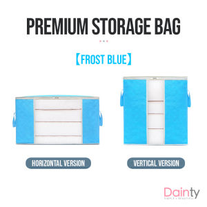 2x Big Foldable Storage Bag - Wardrobe Home Organizer Waterproof Washable Spacious | Dainty