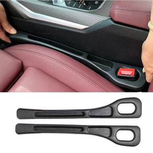 Universal Car Seat Storage Bag Leather Seat Gap Organizer Box Slit Side Filler Box Car Interior Crevice Bag