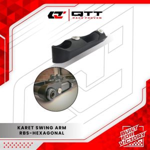 Karet Bantalan Swing Arm QTT Lengan Ayun Hexagonal