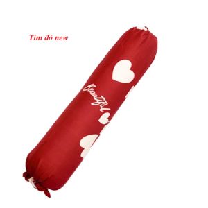 (FLASH SALE) 🎂 Vỏ gối ÔM Cotton Poly họa tiết kích thước 30x100 cm mẫu Tam giác ghi - Được chọn mẫu thoải mái chat shop xem thêm mẫu