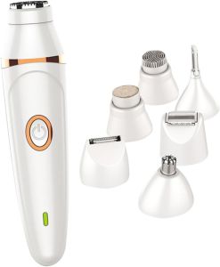 Hair Trimmer Electric 7-in-1 Hair Removal Machine Body Shaver Portable Low Noise Safety Design Stylish
