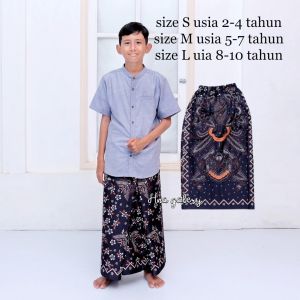 Sarung Instan Anak Usia 2 sampai 10 Tahun Motif Gus iqdam Sarung Anak Model Rok Terbaru dan termurah
