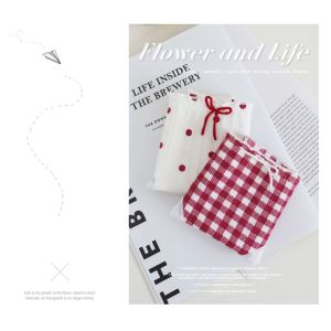 Combo 10 Quần Lót Bé Gái Cotton Tăm Cao Cấp Mềm Mịn Chấm Bi Đỏ Co Giãn Thoáng Khí Kháng Khuẩn Quần Cute CTB17
