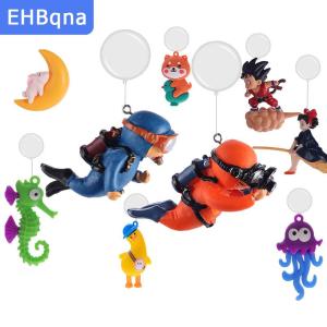 [COD] EHBqna SPORTS ของตกแต่งตู้ปลารูปปั้นลอยที่น่าสนใจของตกแต่งตู้ปลาอุปกรณ์ตกแต่งตู้ปลาขนาดเล็ก