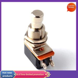 Graceful Tạm thời SPST cảm ứng mềm đẩy nút stomp bàn đạp chân chuyển đổi guitar điện chuyển đổi-momentary trên