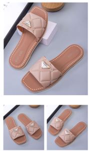 slipper for women Basic logo design slippers for women casual and everyday wears good quality rubber materials Footwear Walking Shoes Girl Sandal Summer Comfort Designer