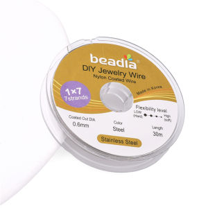 30-50Meters/roll Soft Wire Steel Wire Line String 0.3-0.6mm Beading Line DIY For Making Bracelet Necklace Jewelry Findings