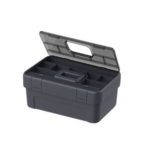 JIMIHOME Tool Box 17 inch Waterproof Heavy Duty Tool Box & Car Boot Organiser Hand Carry Tool Case Anti-collision Toolbox