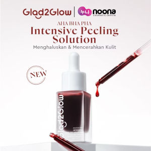 GLAD2GLOW PEELING SOLUTION 15ML AHA BHA PHA INTENSIVE SERUM