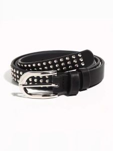 BGS 535 Gesper Punk Rock Skena Metal Wanita / Pria Kulit Metal Anti Karat Rock Fashion Style 2025