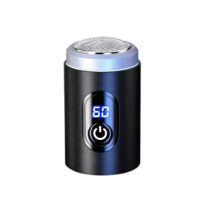 【Smart Digital Display】Portable Electric Shaver New Mini Portable And Convenient Full Body Washable Shaver Shaver Mens Electric Beard Shaver 2025 Portable Intelligent Digital Mini Body Wash Electric Razor Convenient Shaving Beard