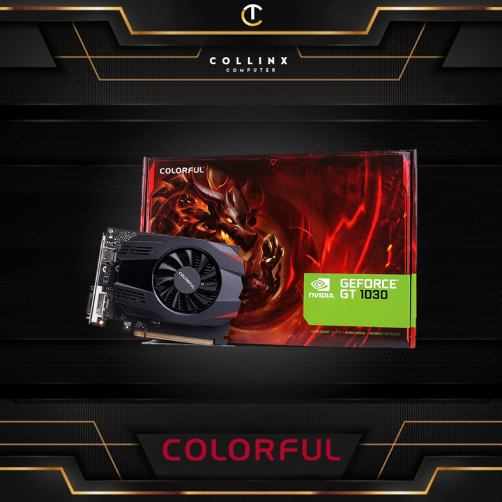 Nvidia GeForce GT 1030 Colorful Gaming Graphics Card 2GB