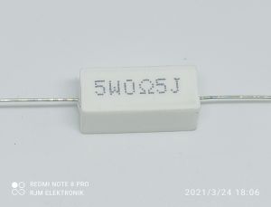 10 pcs resistor 0.5 ohm 5w