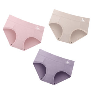 Lizida Quần Lót Cotton Cạp Vừa Cho Nữ Quần Lót Đáy Quần Kháng Khuẩn Graphene Thoáng Khí Thoải Mái