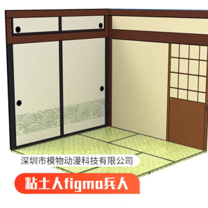 Backdrop Organizer Scene Display Board Background with Stable Structure Stability For Home Studio Anime Figure Display