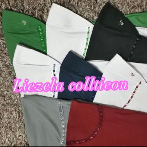 Liezela collection- Bahan PE Double/Jilbab Sekolah TKSDSMPSMA/Hijab Kerudung Pita Samping Sekolah/ Kerudung Terbaru 2024