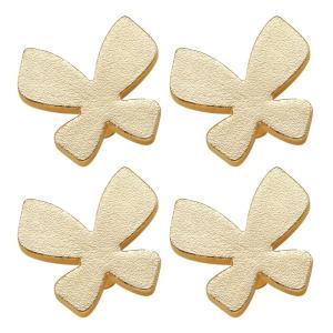 Metal Butterfly Cupboard Pulls Artistic Design Rustproof Comfortable Handle Simple Installs for Kitchen Bedroom Storage