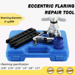 COD Flarings Tools Set Eccentric Flaring Tool Set Water Gas Brake Line Application Tubing Inch 45 Degree Angle Eccentric Cone Type Flaring Tool Flaring Tools Heavy Duty