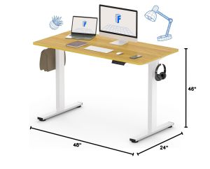 Electric Height Adjustable Desk / Ergonomic Standing Office Desk / Lifting Desk Frame / Smart Lifting Desk