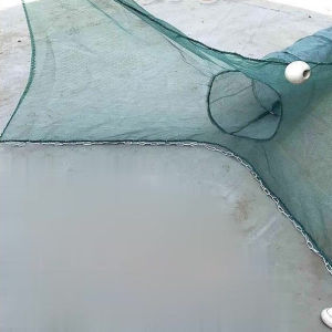 Dớn Bẫy Tĩnh Chặn Cửa Cống Mương 3 Hom Chống Thoát Lưới Cước PE Mắt 4mm Bắt Tôm Cua Cá Hiệu Quả Chemeng Store