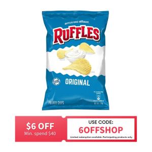 Ruffles Original Potato Chips Snacks 170G