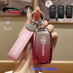 Toyota VELOZ/RAIZE/YARIS/Avanza/vios/YARIS CROSS key covers Toyota car key case gradient color keychain