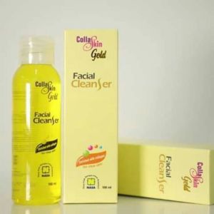 collaskin collagen facial cleanser pembersih wajah wanita glowing - dengan vitamin c dan collagen