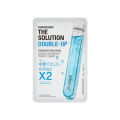 The Face Shop Solution Double Up Facial Mask Sheet Mask Korean Masker Muka Korea Hydrating Mask 20g. 
