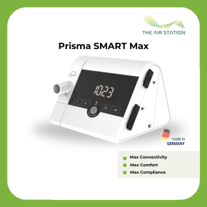 Lowenstein Prisma SMART Max Bundle ONLY (no mask) (Bluetooth Connectivity & PrismaAPP)