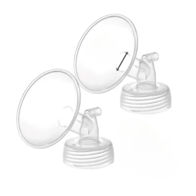 Maymom Flange for Spectra/Medela (Wide-Neck) - Flange/Flange with Duckbill Set (16 Sizes 13-32mm)