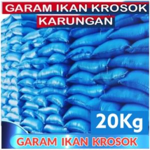 GARAM KASAR GARAM KROSOK GARAM IKAN KARUNGAN 20 KG