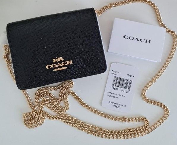 Mini wallet on a chain hot sale