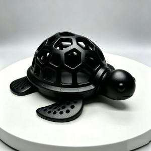 OUTOPEN Rãnh rỗng của con rùa Hang trú ẩn cho cá và tôm In 3D Ngôi nhà ẩn mình dưới nước Nơi trú ẩn cho cá cảnh Sáng tạo Nhiều Lỗ Cảnh quan hình con rùa Trang trí bể cá
