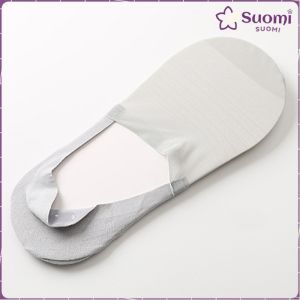 Suomi 1pair Ultra-thin Men Boat Socks Elastic Sock Comfortable Non-slip Invisible