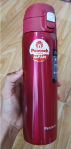 Bình Du Lịch Giữ Nhiệt Nhật Bản 550ML_PEACOCK_WMY-55