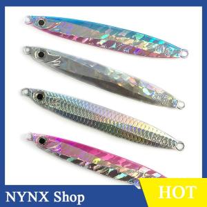 [NYNX] 1 Pieces Metal Lure Fishing Spoon Freshwater Fishing Hard LureSliceJigBait Spoon Fishing Tackle Metal Jigging